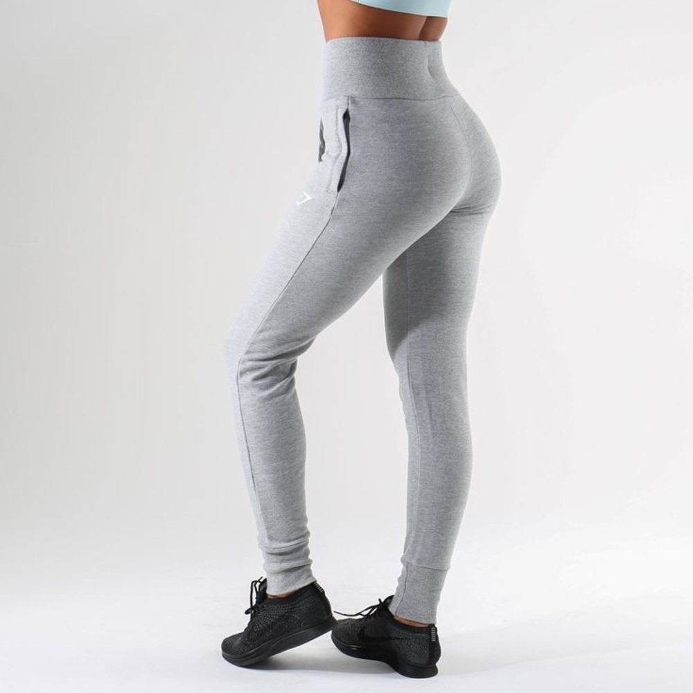 NWOT Grey High-Waisted Joggers